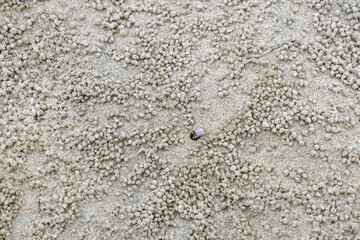Sandy beach image at Hua Hin District, Prachuap Khiri Khan Province, Thailand for background.