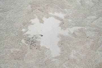 Sandy beach image at Hua Hin District, Prachuap Khiri Khan Province, Thailand for background.