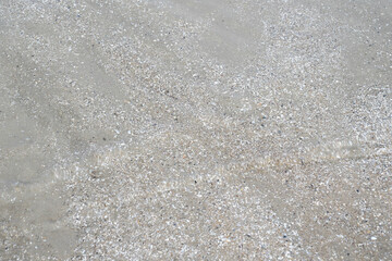 Sandy beach image at Hua Hin District, Prachuap Khiri Khan Province, Thailand for background.