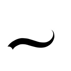 Baseball Swoosh Silhouette 