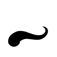 Baseball Swoosh Silhouette 