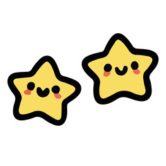 Happy Star Illustration