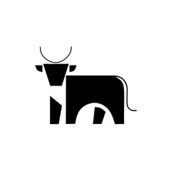 cow logo design