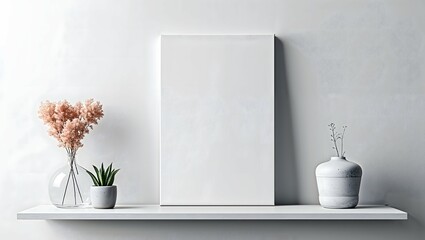 8x10 Art Canvas Mock-Up - Portrait