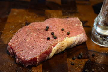 Raw Beef Meat To Make Delicious Juicy Steak