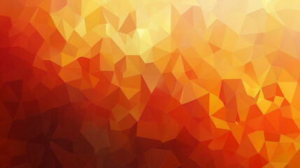 Obraz premium Yellow, Orange, and Red Abstract Background with Geometric Shapes for Modern Design