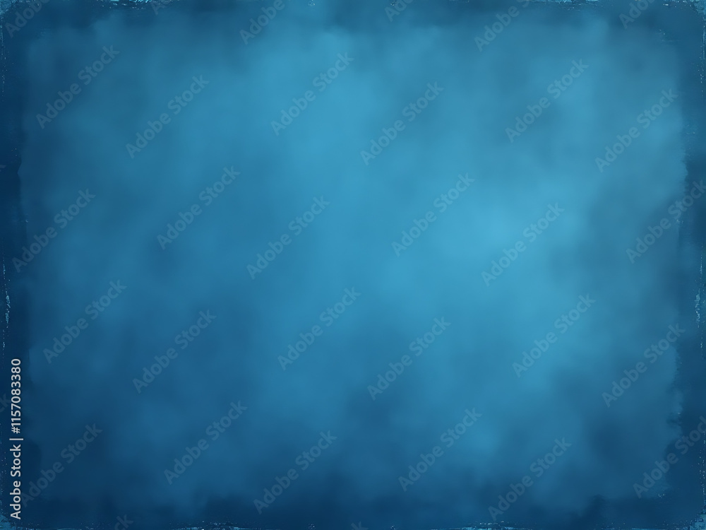 Poster Old Blue Textured Background With A Worn Appearance, Perfect For Use As A Design Element In Various Digital Projects. 00003