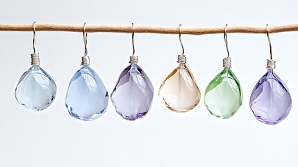 Colorful Gemstone Earrings  Handmade Jewelry  Fashion Accessory