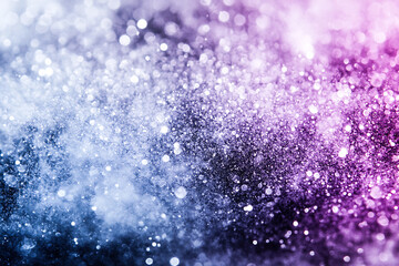 Obraz premium design features a pastel soft dusty pale shade, blue violet gray purple lilac lavender silver white abstract background, color gradient , matte shimmer, grain noise particle dust mesh, and a brown