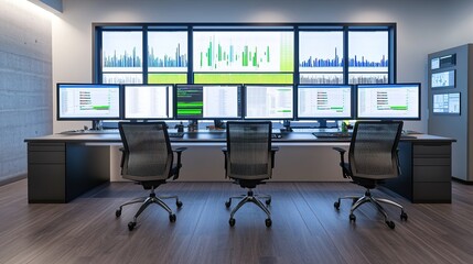 Naklejka premium Supercomputer processing vast amounts of data, symbolizing advanced technology and innovation in data analytics and computational power.