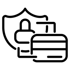 Fototapeta premium Secure payment icon
