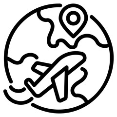 International delivery icon