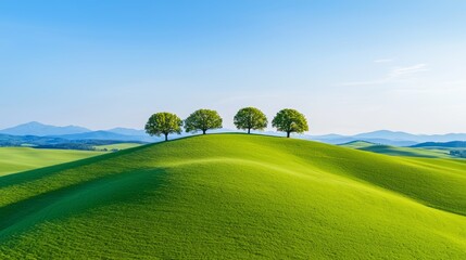 Naklejka premium A drone captures an aerial view of wildlife, highlighting natural landscapes and animals in their environment, perfect for projects related to nature and the environment.