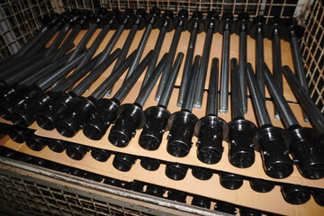 Manufacturing components in a factory