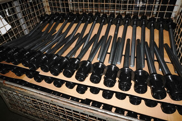 Manufacturing components in a factory