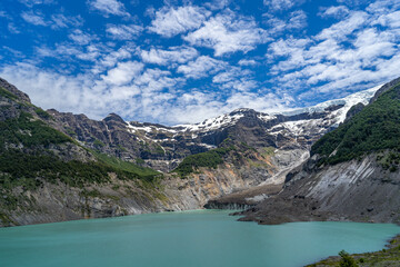 Ventisquero Negro Lake by Tronador Volcano