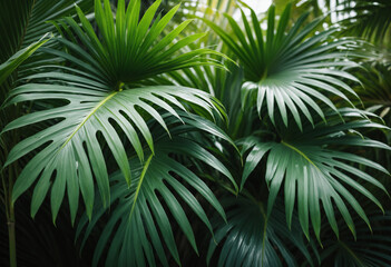 Obraz premium palm tree leaf