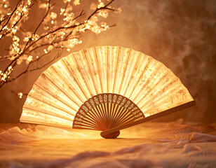 Illuminated Hand Fan