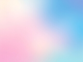 Pastel gradient background with soft pink, blue, and green hues