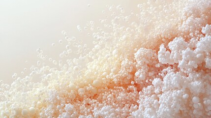 Abstract pastel spheres, bubble texture background.
