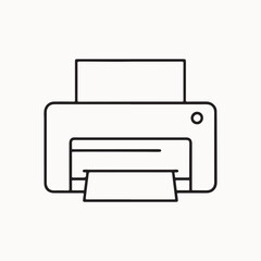 Printer Icon for design.