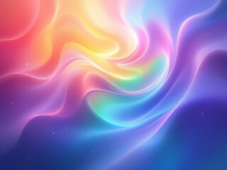 Obraz premium Vibrant purple to yellow gradient background.