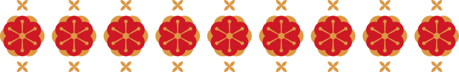 Chinese New Year Flower Divider