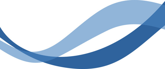 Transparent Modern Wave Shape