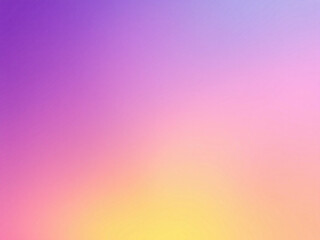 Vibrant purple to yellow gradient background.