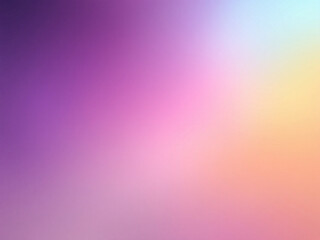 Vibrant purple to yellow gradient background.
