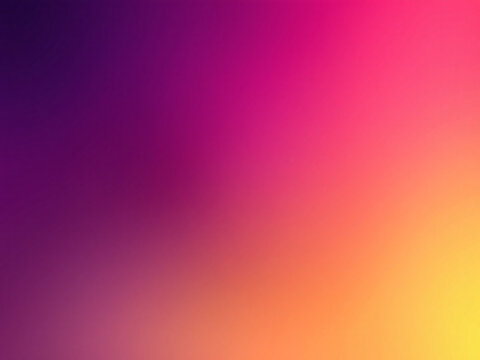 Vibrant purple to yellow gradient background.