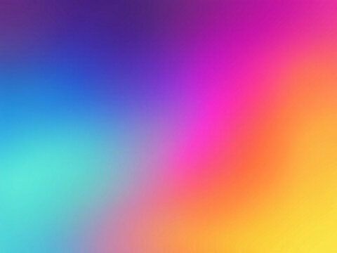 Gradient background with vibrant colors, blurred transition, abstract design.