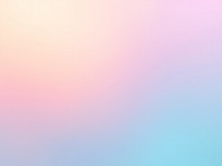 Fototapeta premium Pastel gradient background with soft pink, blue, and green hues