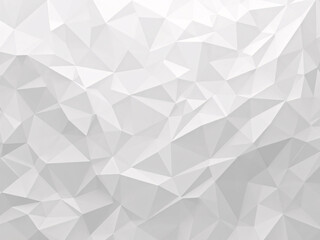 Obraz premium Abstract geometric background with interconnected white triangles, modern design.