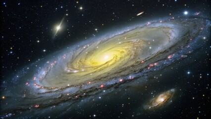 space galaxy in space