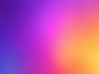 Vibrant purple to yellow gradient background.