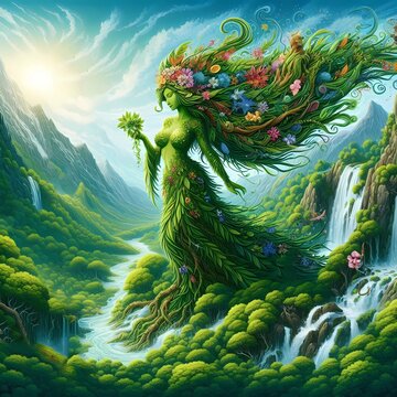 Mother Nature, Goddess of life
