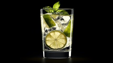 Refreshing Gin Rickey Cocktail