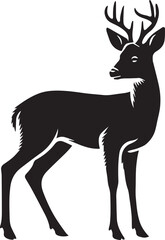 Deer silhouette vector