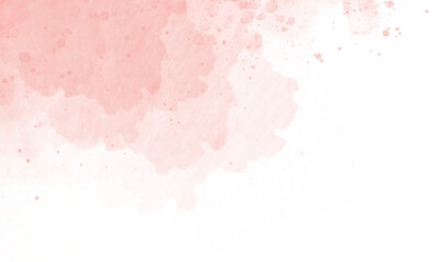 Pastel pink watercolor paint brush glitter for wedding elements. or card templates for greetings or invitations on valentines Day background.Colorful hand painted texture.