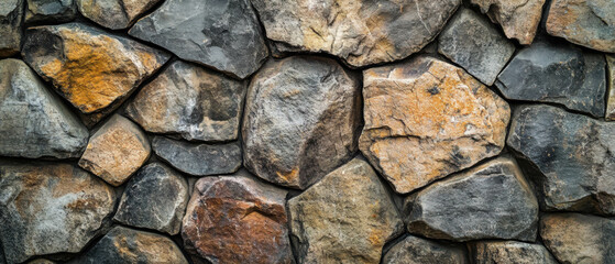 Obraz premium Natural stone texture with vibrant colors creating a unique visual composition