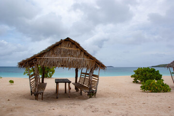 hut on the beach