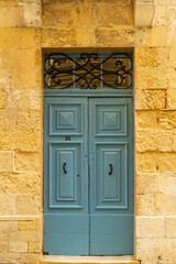 Traditional house detail in Malta