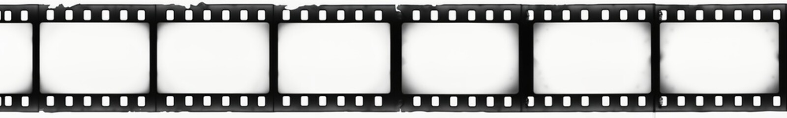 Fototapeta premium Vintage film strip texture. Blank spaces for adding images text. Suitable for retro design projects. Film strip empty. Great for templates, backgrounds. Use in social media graphics posters. Perfect