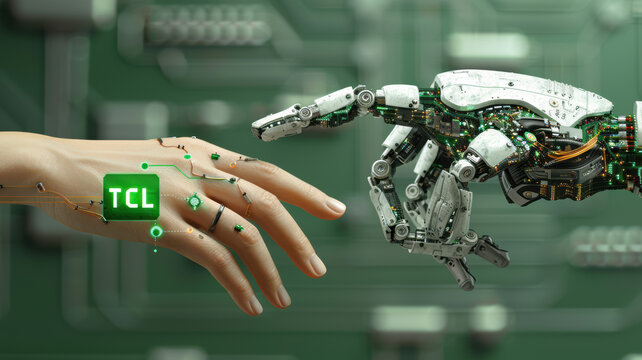 Man technology future lifestyle