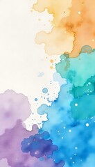 Obraz premium beautiful watercolor background image 