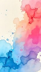 beautiful watercolor background image 