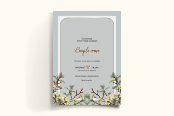 floral bridal shower invitation templates