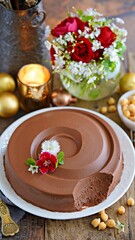 Vegan Chickpea Pudding