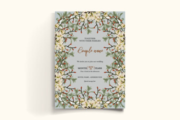 floral bridal shower invitation templates